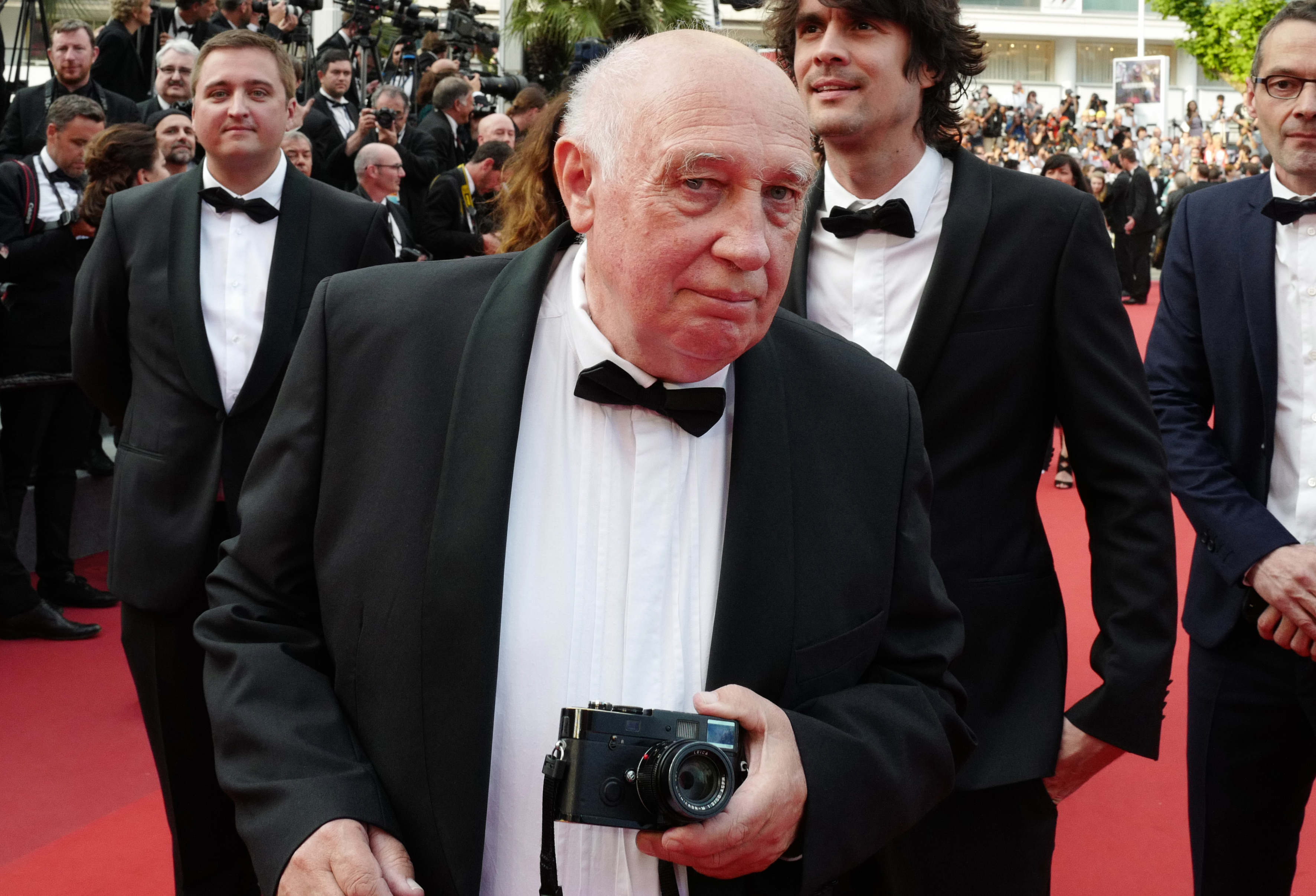 Raymond Depardon et son Leica MP Raymond Depardon et son Leica MP